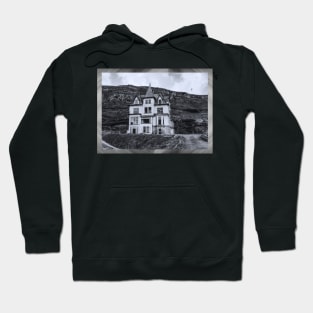Old House in Welsh Cliffs Hoodie